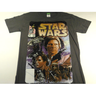 Star Wars - Empire Strikes Back Official Fitted Jersey Movie T Shirt ( Men S ) ***READY TO SHIP from Hong Kong***